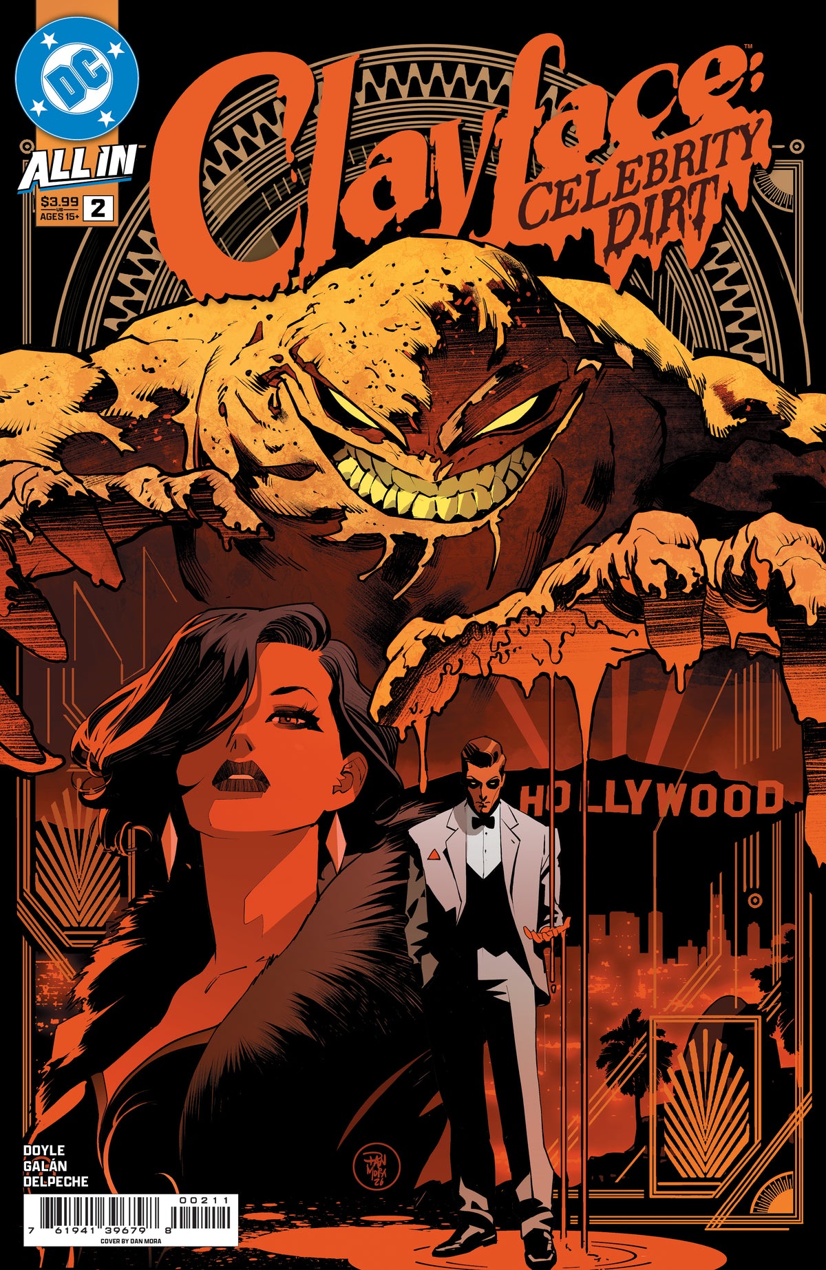 CLAYFACE CELEBRITY DIRT #2 (OF 6) COVER A DAN MORA