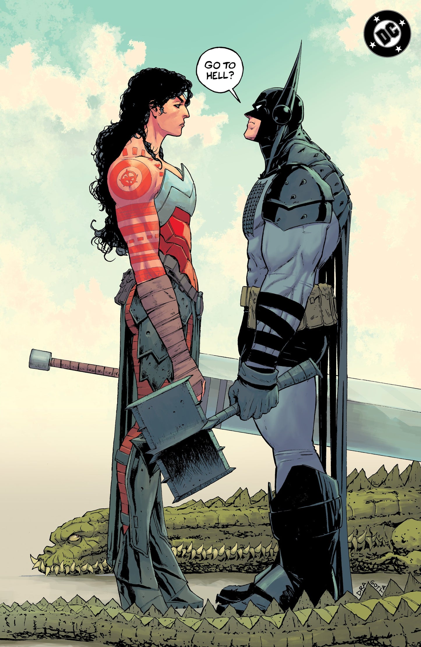 ABSOLUTE BATMAN #16 2nd Printing Cvr B - Nick Dragotta Foil Variant