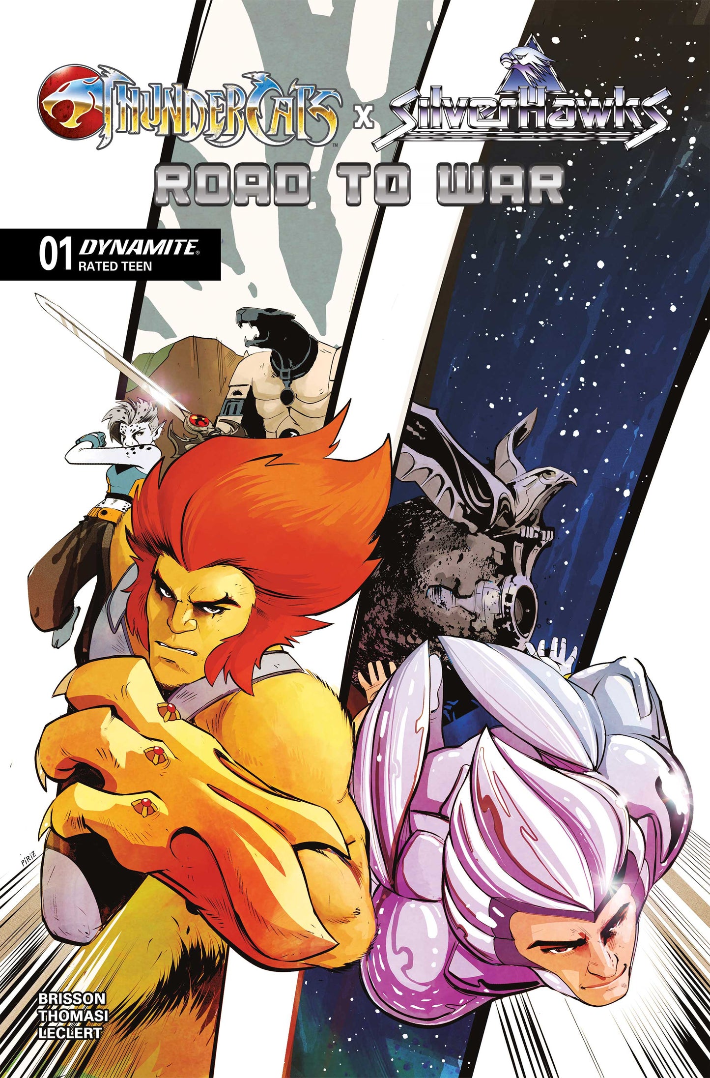 THUNDERCATS X SILVERHAWKS: ROAD TO WAR (ONE SHOT) - CVR A - SEBASTIAN PIRIZ