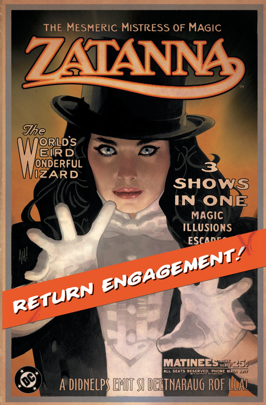 ZATANNA (2026) #1 CVR E ADAM HUGHES FOIL VARIANT