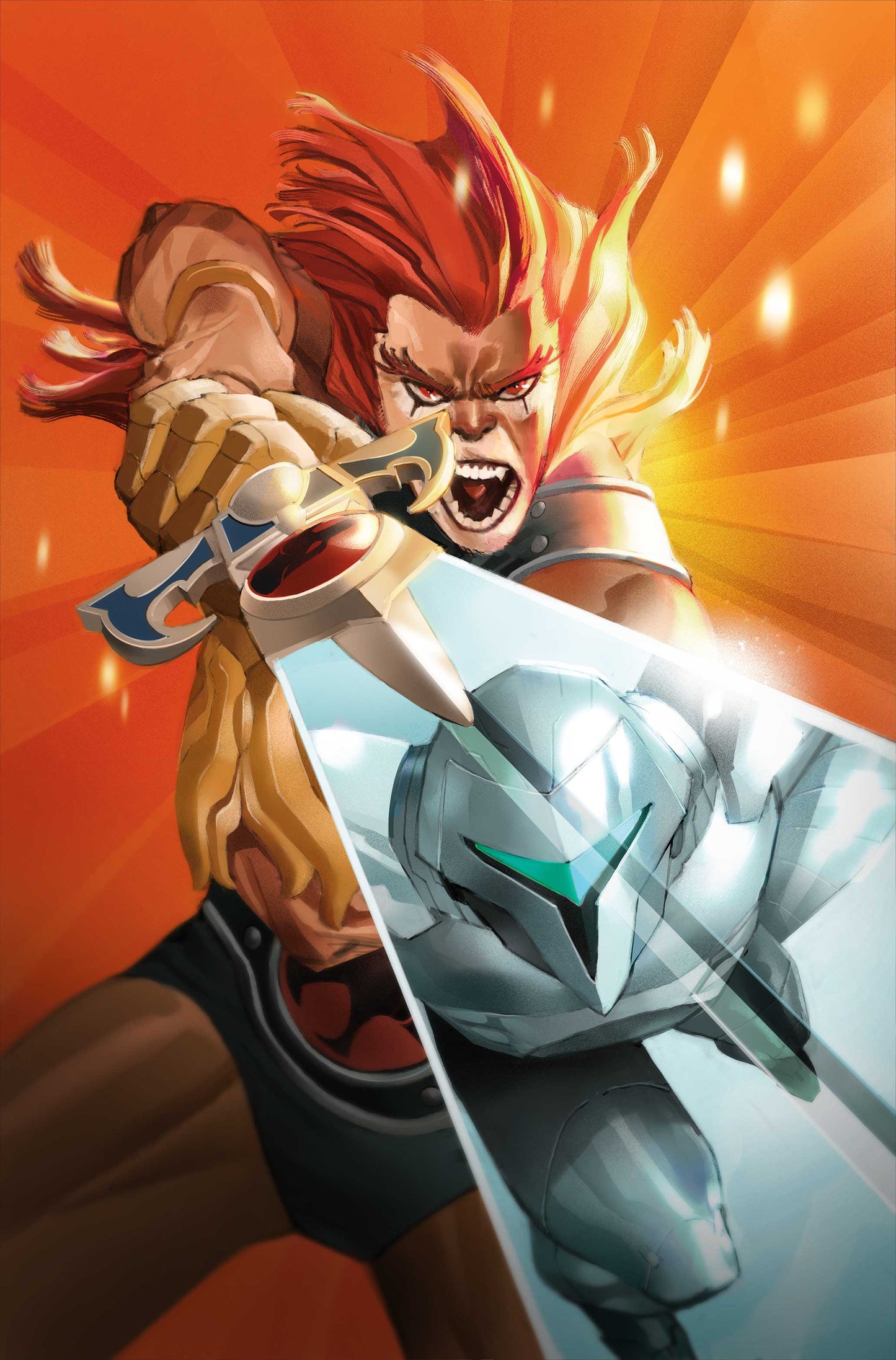 THUNDERCATS X SILVERHAWKS #1 CVR O INC 1:40 ERIC CANETE VIRGIN VARIANT