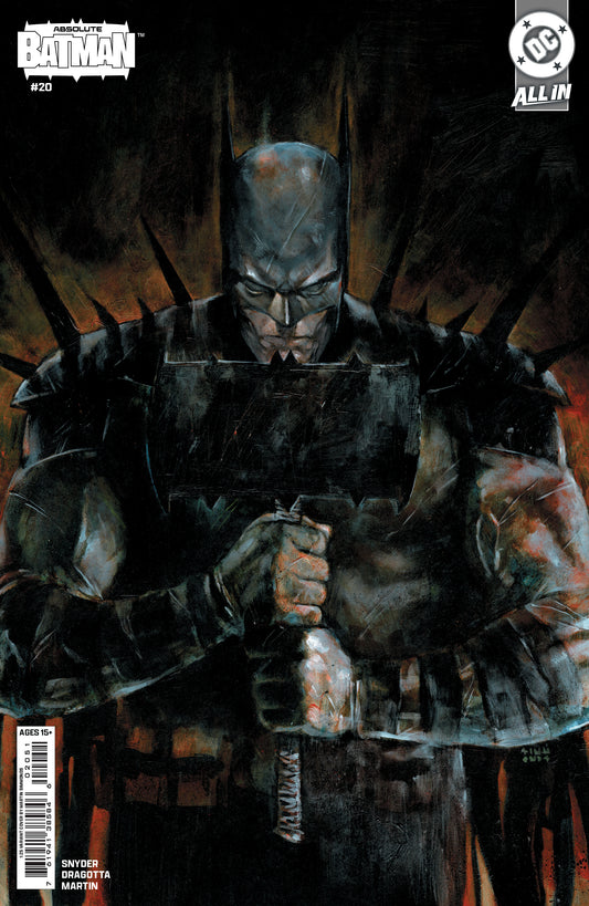 ABSOLUTE BATMAN #20 CVR E - INC 1:25 MARTIN SIMMONDS CARD STOCK VAR