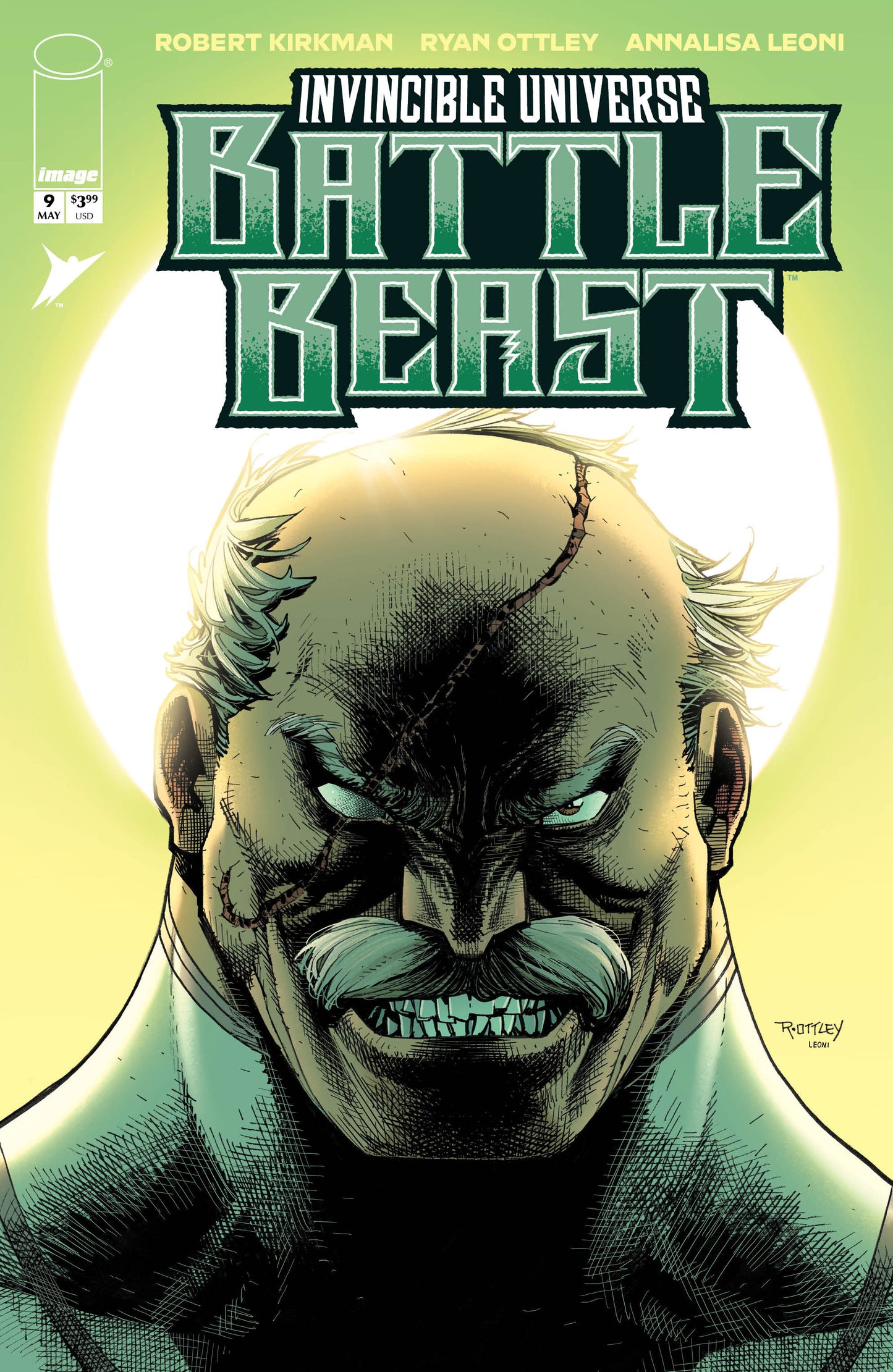 INVINCIBLE UNIVERSE BATTLE BEAST #9 CVR G RYAN OTTLEY & ANNALISA LEONI VAR