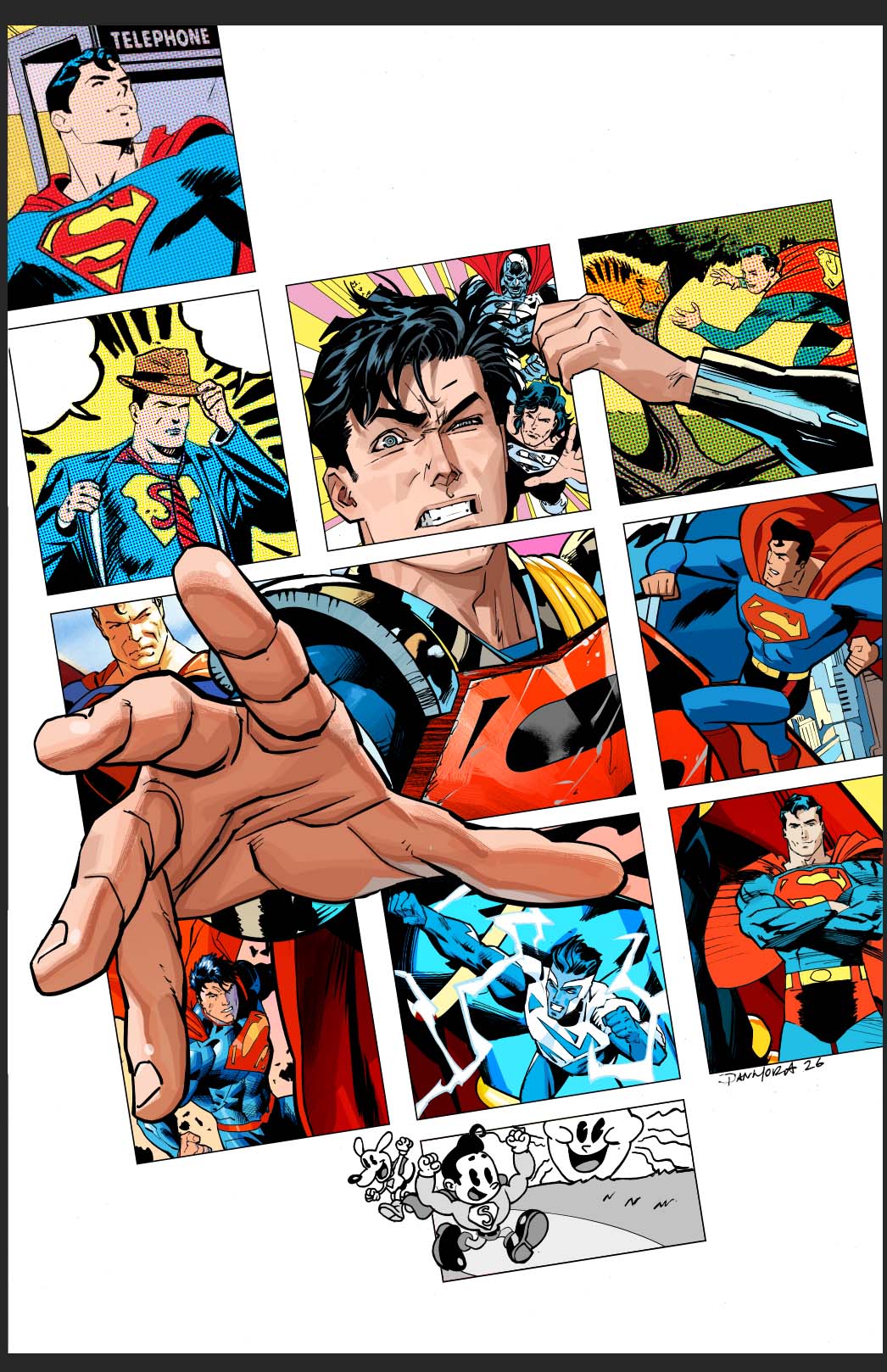 SUPERMAN #39 CVR A DAN MORA (THE REIGN OF THE SUPERBOYS)