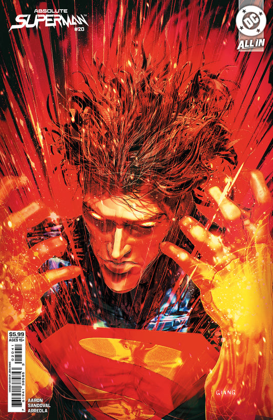 [Pre-Order] ABSOLUTE SUPERMAN #20 CVR D JOHN GIANG CARD STOCK VAR