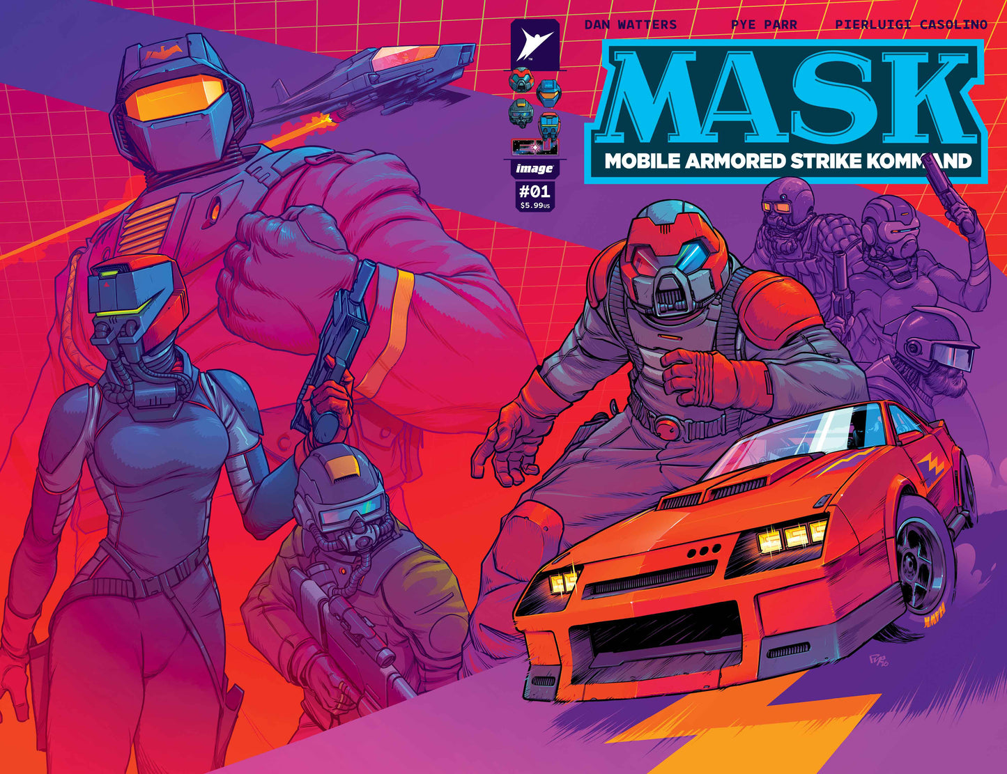 MASK #1 CVR A PYE PARR WRAPAROUND