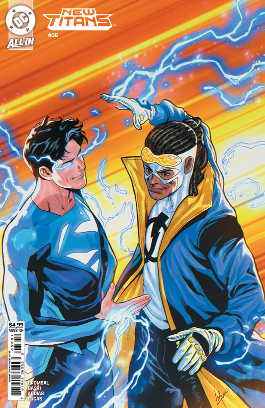 NEW TITANS #38 COVER C LUCAS MEYER CARD STOCK VARIANT