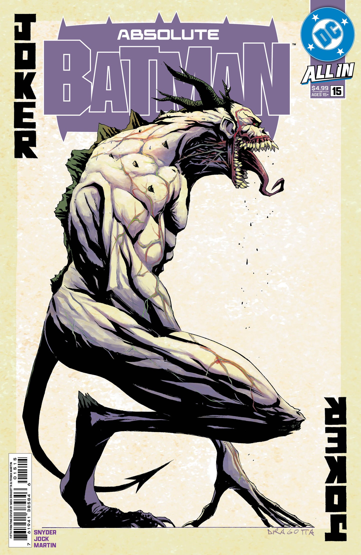 ABSOLUTE BATMAN #15 (5TH PRINTING)