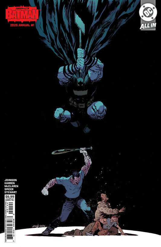 ABSOLUTE BATMAN 2025 ANNUAL #1 (ONE SHOT) - (4TH PRINTING) - COVER B DANIEL WARREN JOHNSON CARD STOCK VARIANT