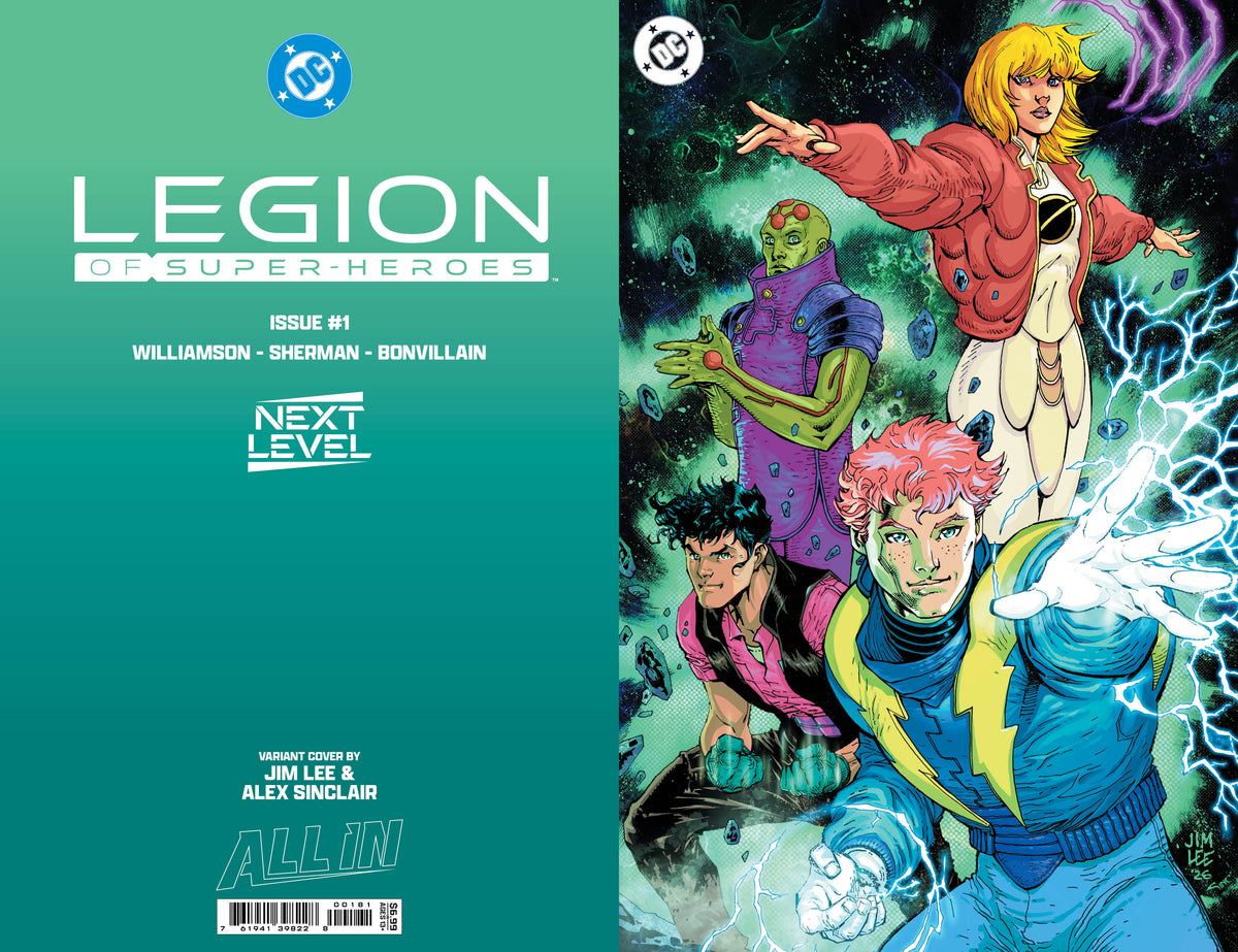LEGION OF SUPER-HEROES #1 COVER G JIM LEE FOIL VARIANT