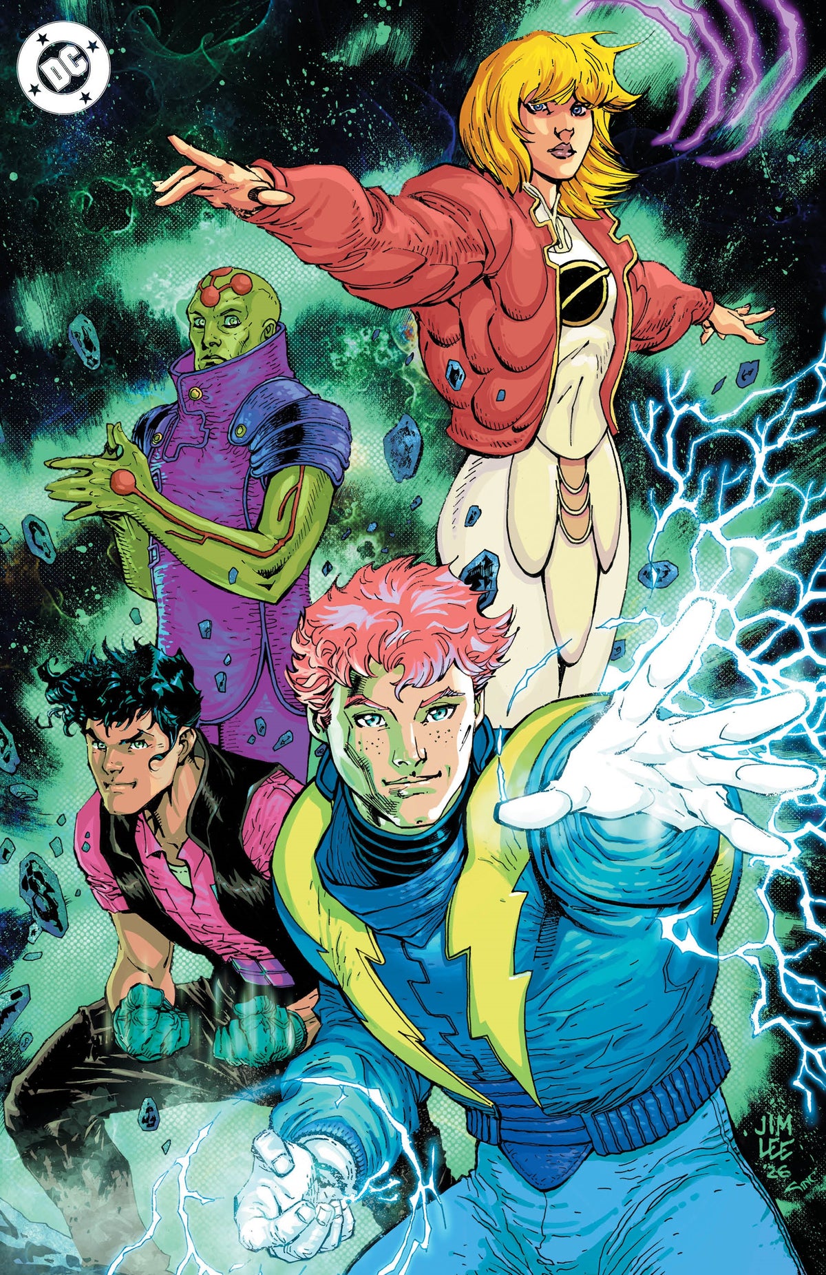 LEGION OF SUPER-HEROES #1 COVER G JIM LEE FOIL VARIANT