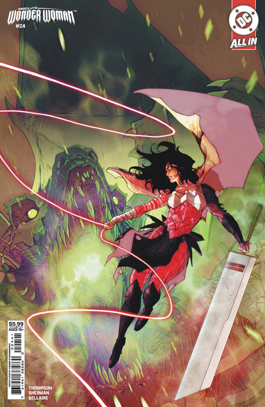 ABSOLUTE WONDER WOMAN #24 COVER D CARMINE DI GIANDOMENICO CARD STOCK VARIANT (Expected in Stock 9/23/2026)