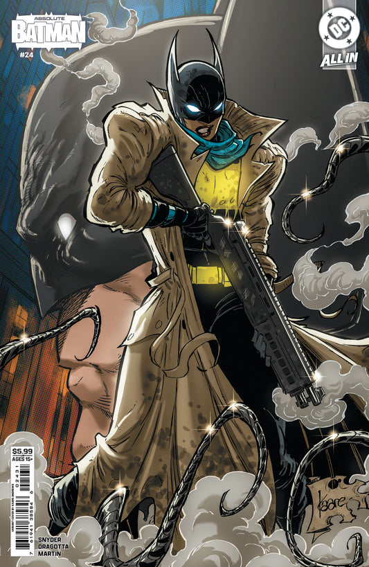 ABSOLUTE BATMAN #24 COVER C KAARE ANDREWS CARD STOCK VARIANT (Expected in Stock 9/23/2026)
