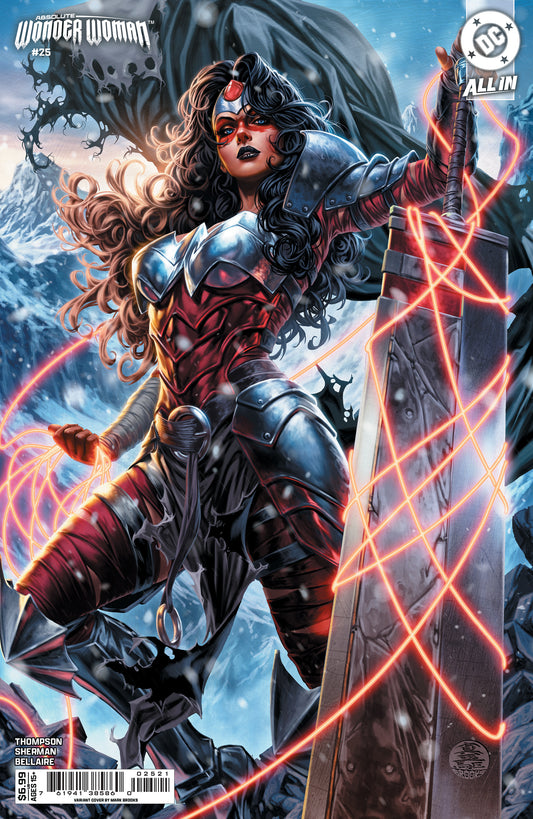 ABSOLUTE WONDER WOMAN #25 COVER B MARK BROOKS CARD STOCK VARIANT (Expected in Stock 10/28/26)