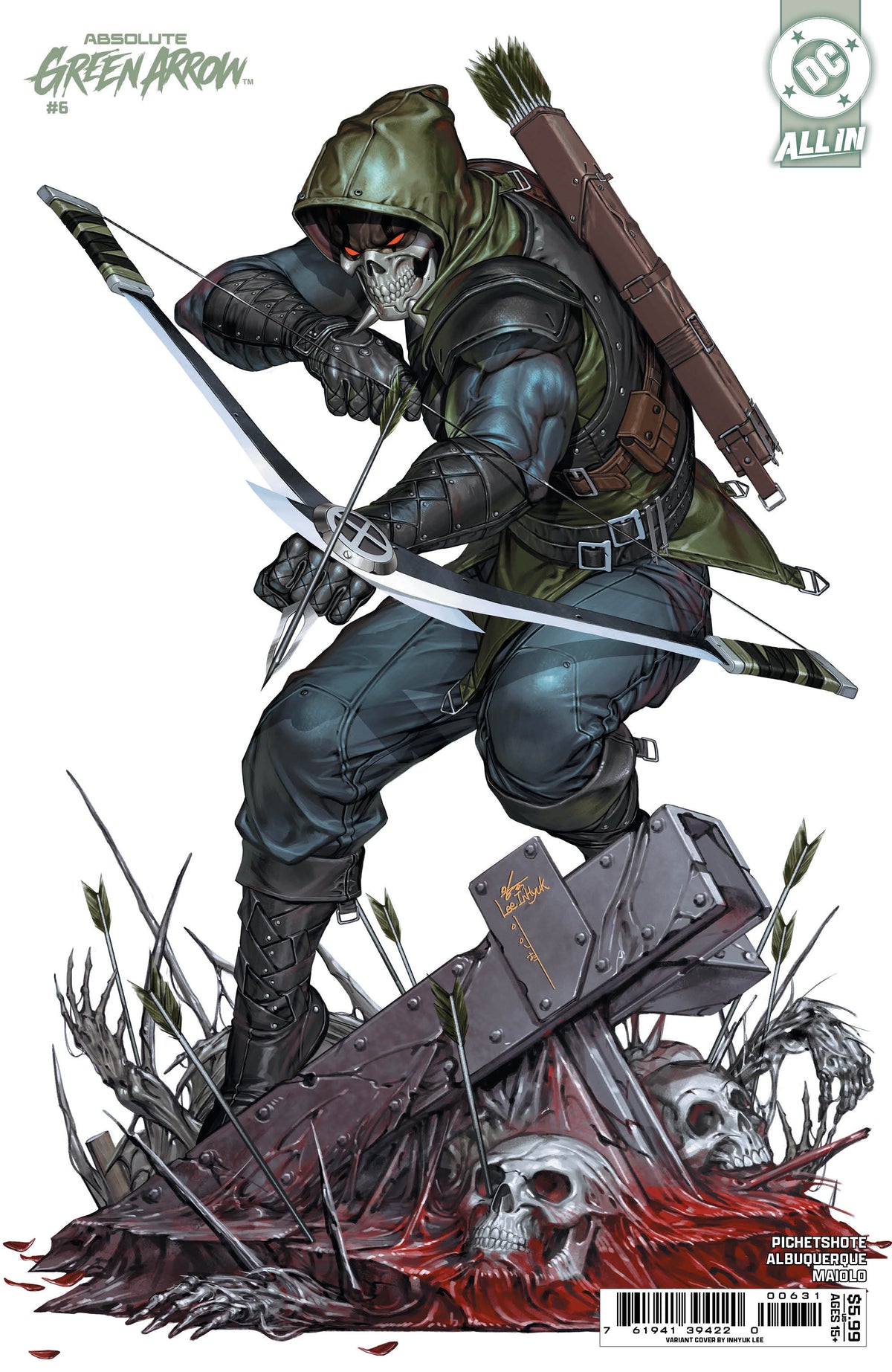 ABSOLUTE GREEN ARROW #6 (OF 12) CVR C INHYUK LEE CARD STOCK VAR