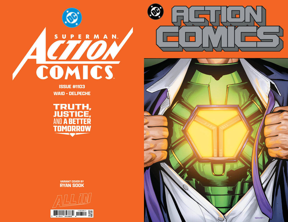 ACTION COMICS #1103 COVER E RYAN SOOK FOIL VARIANT (Expected in Stock 10/14/26)