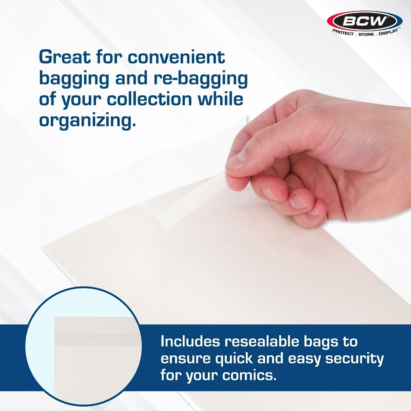 BCW Resealable Current/Modern Comic Bag & Board