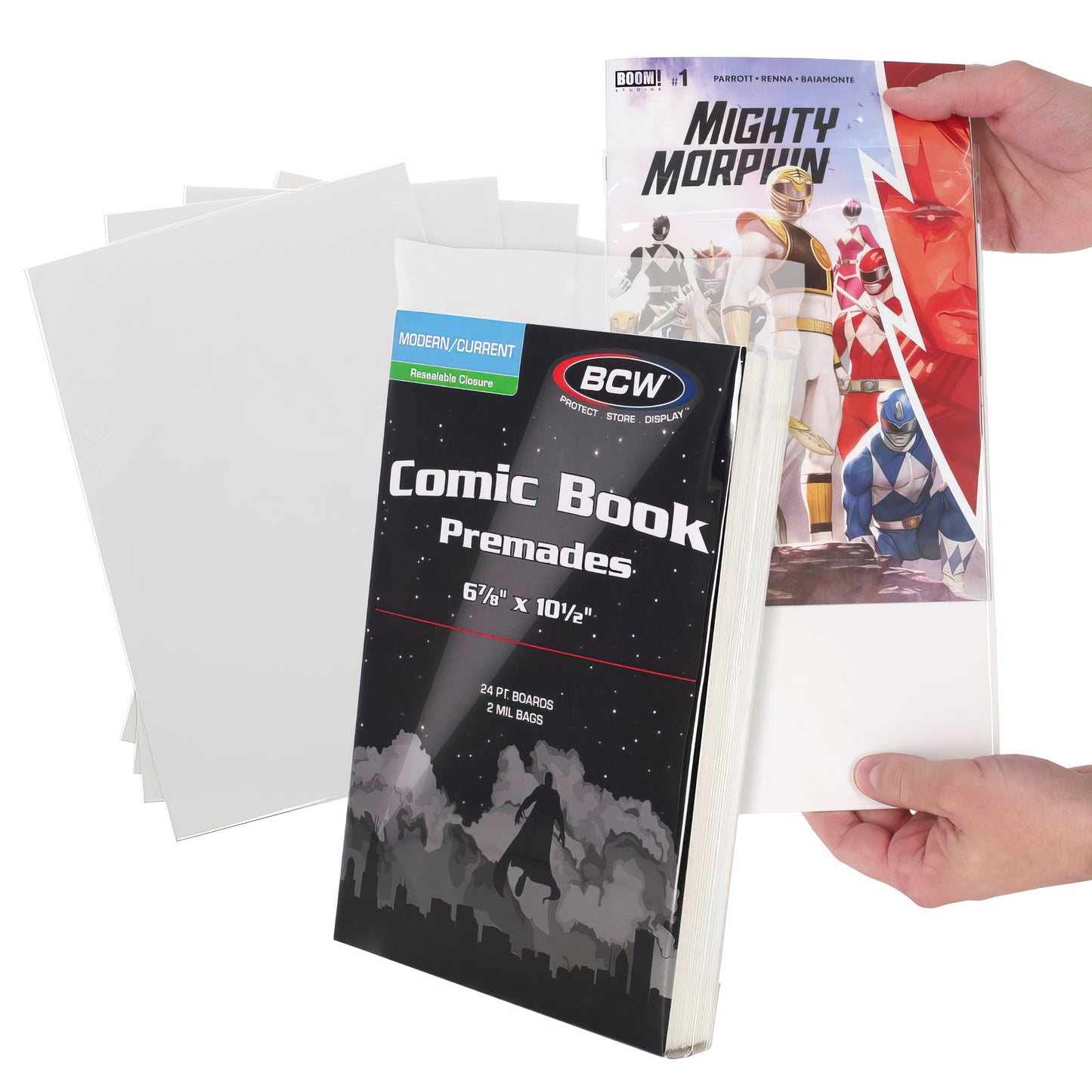 BCW Resealable Current/Modern Comic Bag & Board