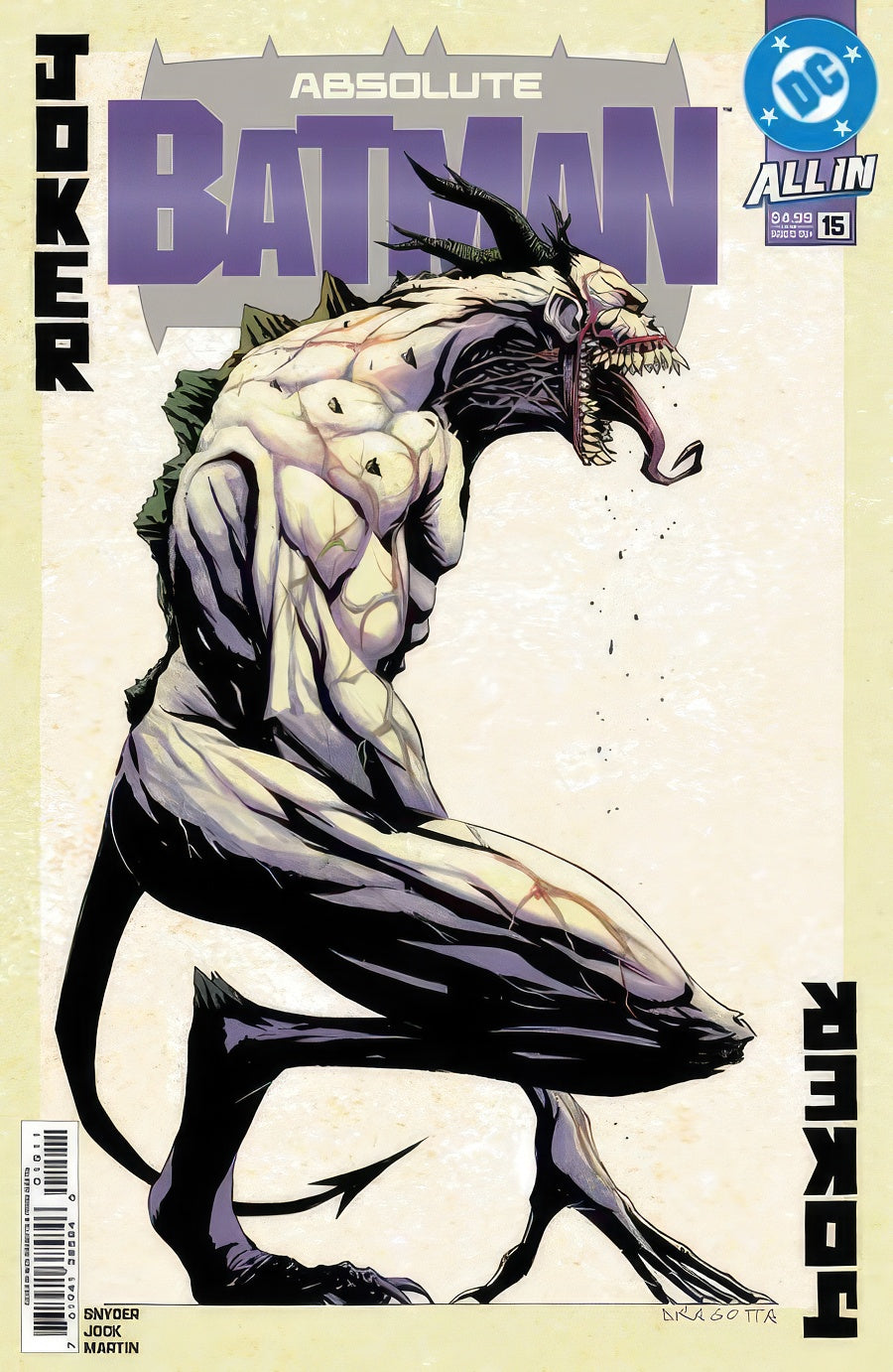 ABSOLUTE BATMAN #15 CVR A NICK DRAGOTTA (1st PRINT)