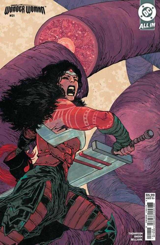 ABSOLUTE WONDER WOMAN #21 COVER D GIUSEPPE CAMUNCOLI CARD STOCK VARIANT