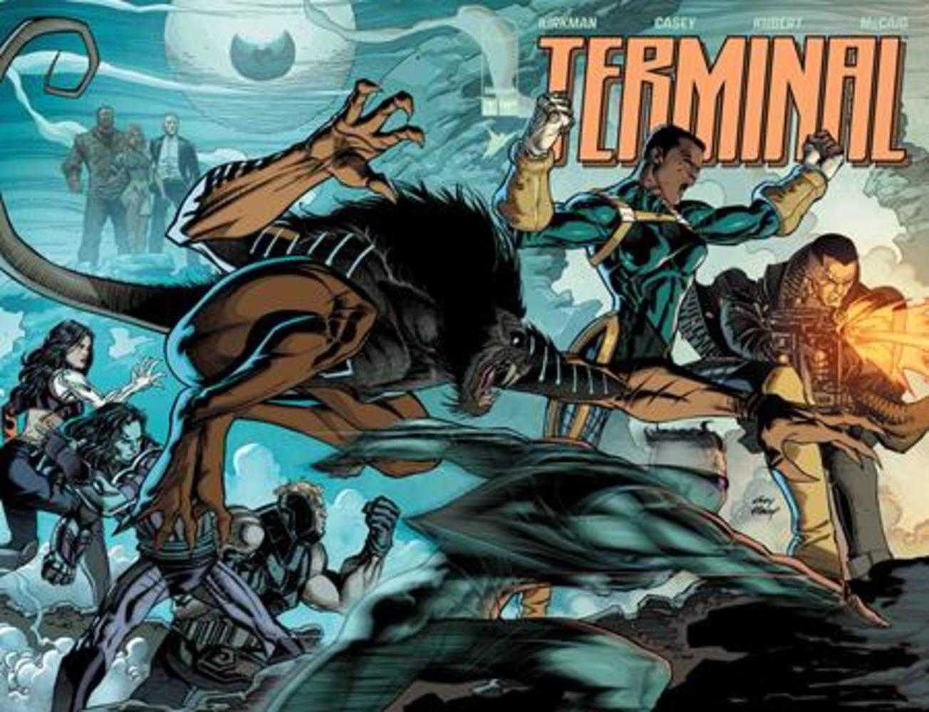 TERMINAL #1 COVER M ANDY KUBERT & DAVE MCCAIG CONNECTING WRAPAROUND CHROMIUM VARIANT (MATURE) (Expected in Stock 7/22/26)