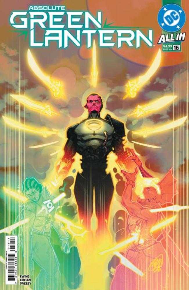 ABSOLUTE GREEN LANTERN #16 COVER A JAHNOY LINDSAY