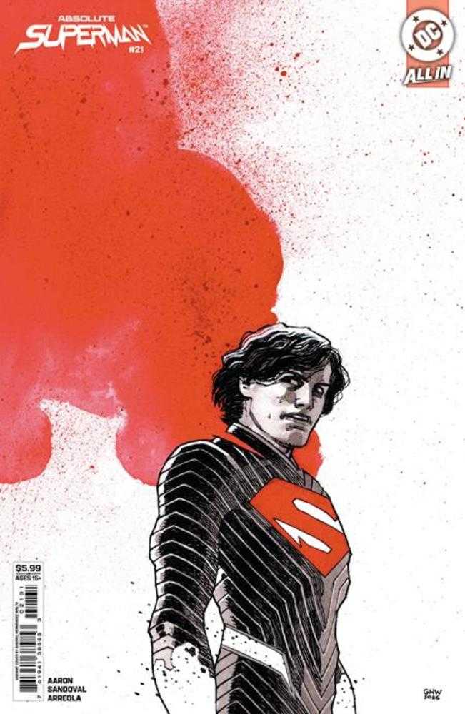 ABSOLUTE SUPERMAN #21 COVER C GABRIEL WALTA CARD STOCK VARIANT (Expected in Stock 7/22/2026)