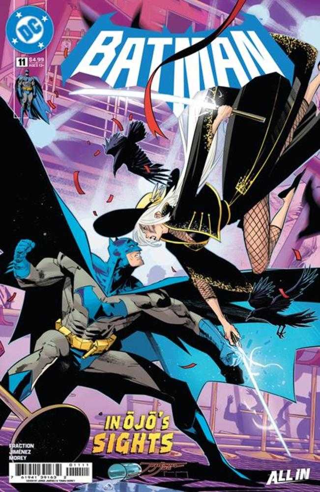 BATMAN #11 COVER A JORGE JIMENEZ