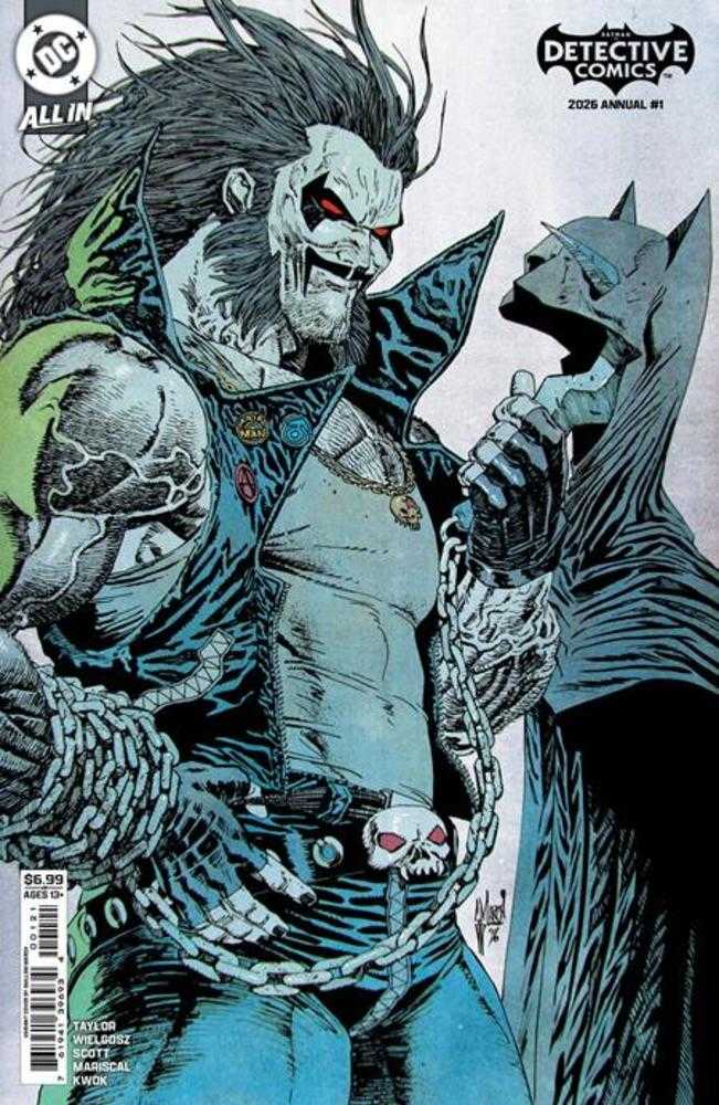 DETECTIVE COMICS 2026 ANNUAL #1 (ONE SHOT) COVER B GUILLEM MARCH CARD STOCK VARIANT (Expected in Stock 7/29/2026)