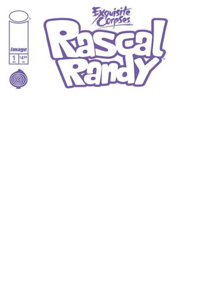 EXQUISITE CORPSES RASCAL RANDY #1 (OF 5) COVER D BLANK SKETCH VARIANT  (MATURE) (Expected in Stock 7/8/2026)
