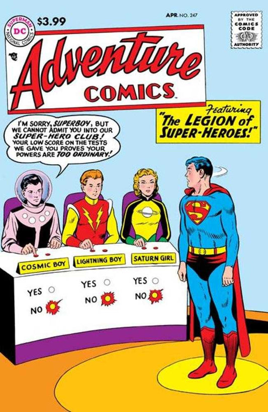 ADVENTURE COMICS #247 FACSIMILE EDITION COVER A CURT SWAN