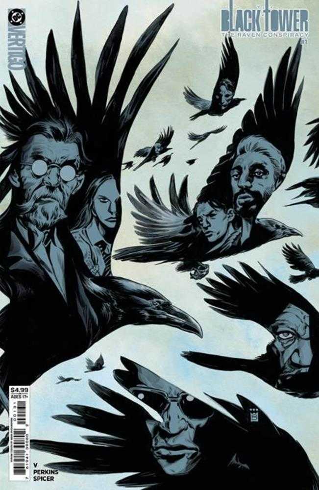 BLACK TOWER THE RAVEN CONSPIRACY #1 (OF 6) COVER C MARK BUCKINGHAM CARD STOCK VARIANT (MATURE)