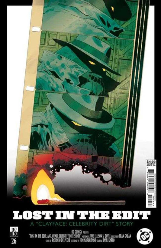 CLAYFACE CELEBRITY DIRT #2 (OF 6) COVER C HAYDEN SHERMAN CARD STOCK VARIANT