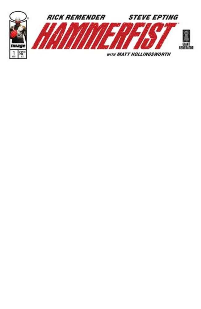 HAMMERFIST #1 COVER D BLANK SKETCH VARIANT (MATURE)