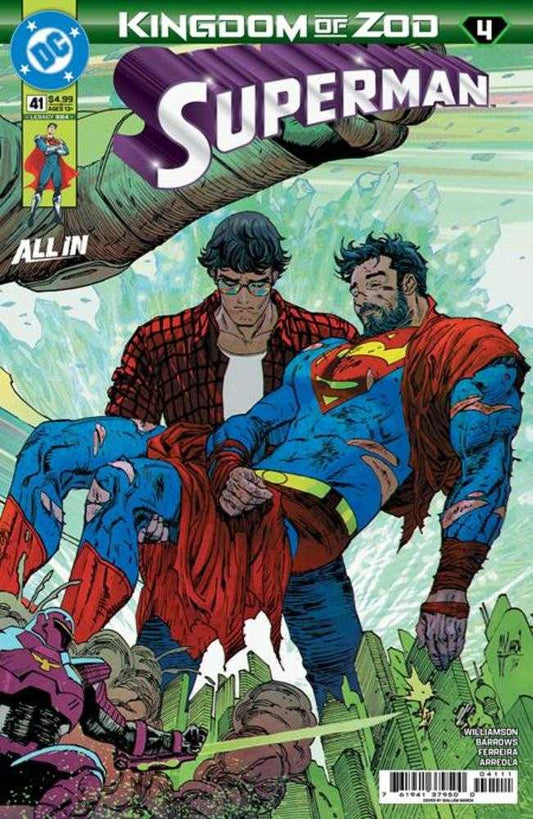 SUPERMAN #41 COVER A GUILLEM MARCH CONNECTING (KINGDOM OF ZOD) (Expected in Stock 8/26/26)