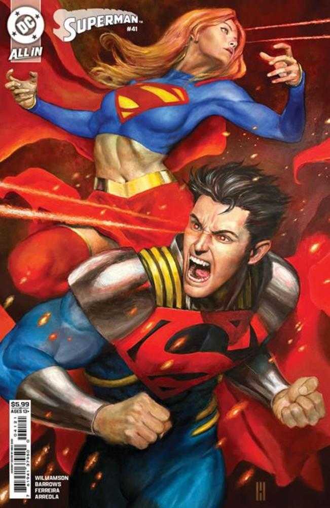 SUPERMAN #41 COVER B MIKE CHOI CARD STOCK VARIANT (KINGDOM OF ZOD) (Expected in Stock 8/26/26)