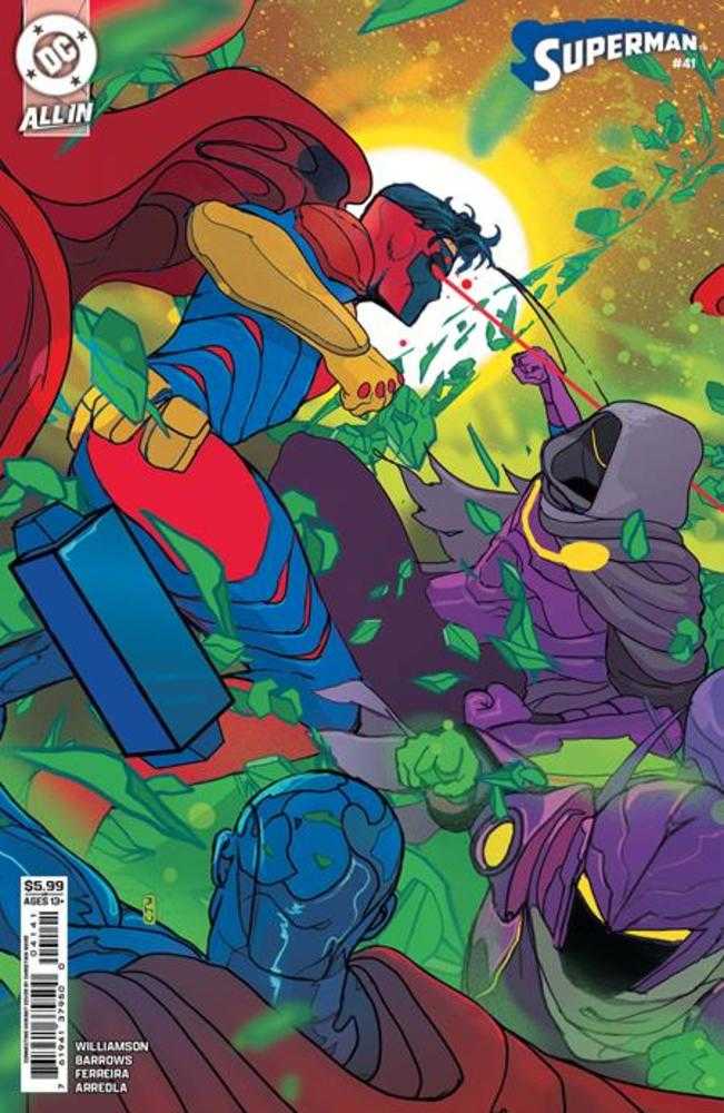 SUPERMAN #41 COVER D CHRISTIAN WARD CARD STOCK VARIANT (KINGDOM OF ZOD) (Expected in Stock 8/26/26)