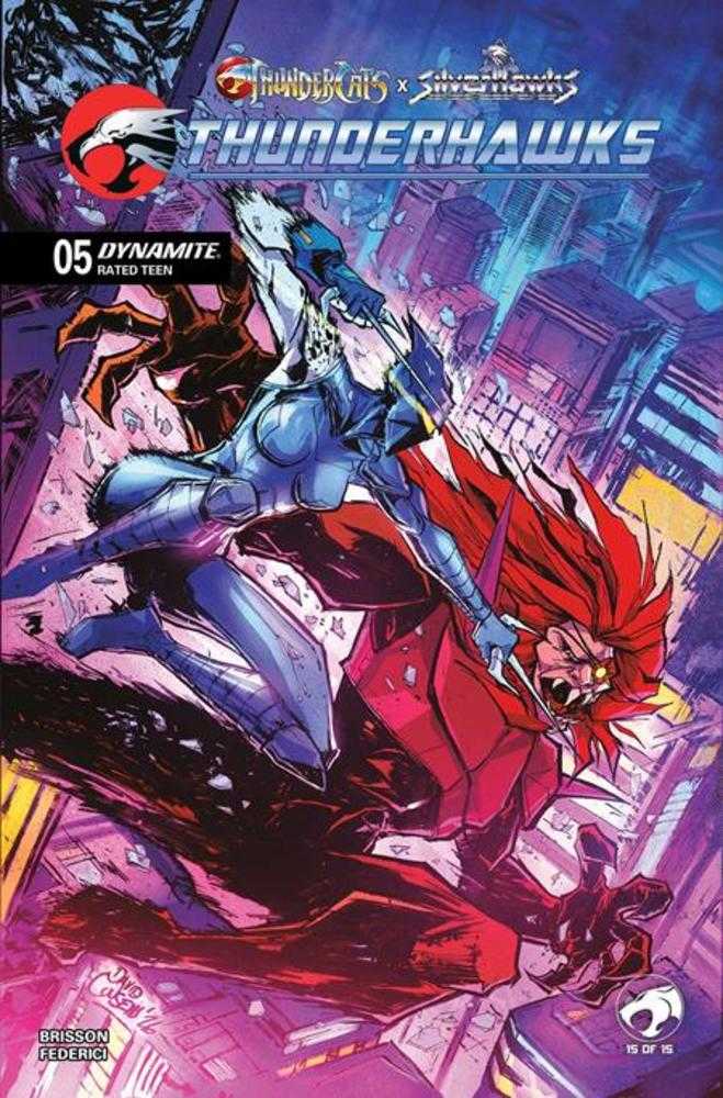 THUNDERCATS X SILVERHAWKS THUNDERHAWKS #5 COVER A IVAN TAO (Expected in Stock 8/26/26)