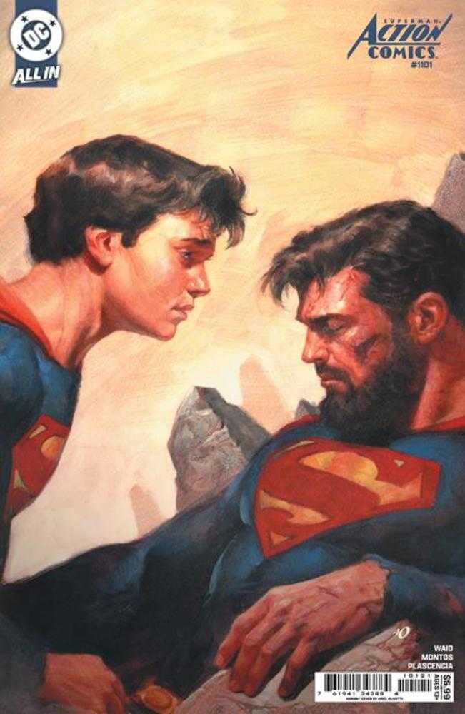 ACTION COMICS #1101 COVER B ARIEL OLIVETTI CARD STOCK VARIANT (KINGDOM OF ZOD)