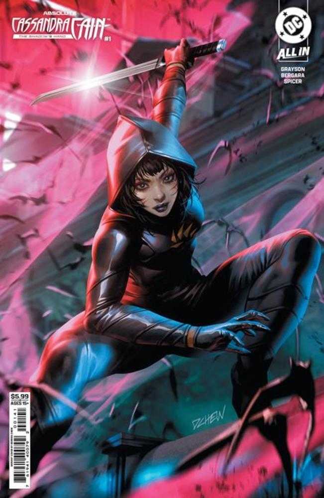 ABSOLUTE CASSANDRA CAIN THE SHADOWS HAND #1 (ONE SHOT) COVER D DERRICK CHEW CARD STOCK VARIANT (Expected in Stock 9/16/26)