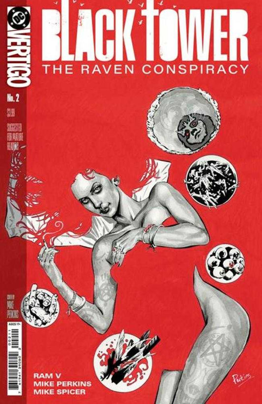 BLACK TOWER THE RAVEN CONSPIRACY #2 (OF 6) COVER A MIKE PERKINS (MATURE) (Expected in Stock 9/23/26)