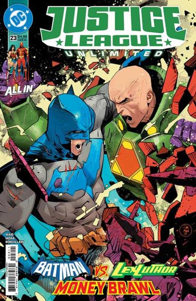 JUSTICE LEAGUE UNLIMITED #23 COVER A DAN MORA (Expected in Stock 9/23/26)