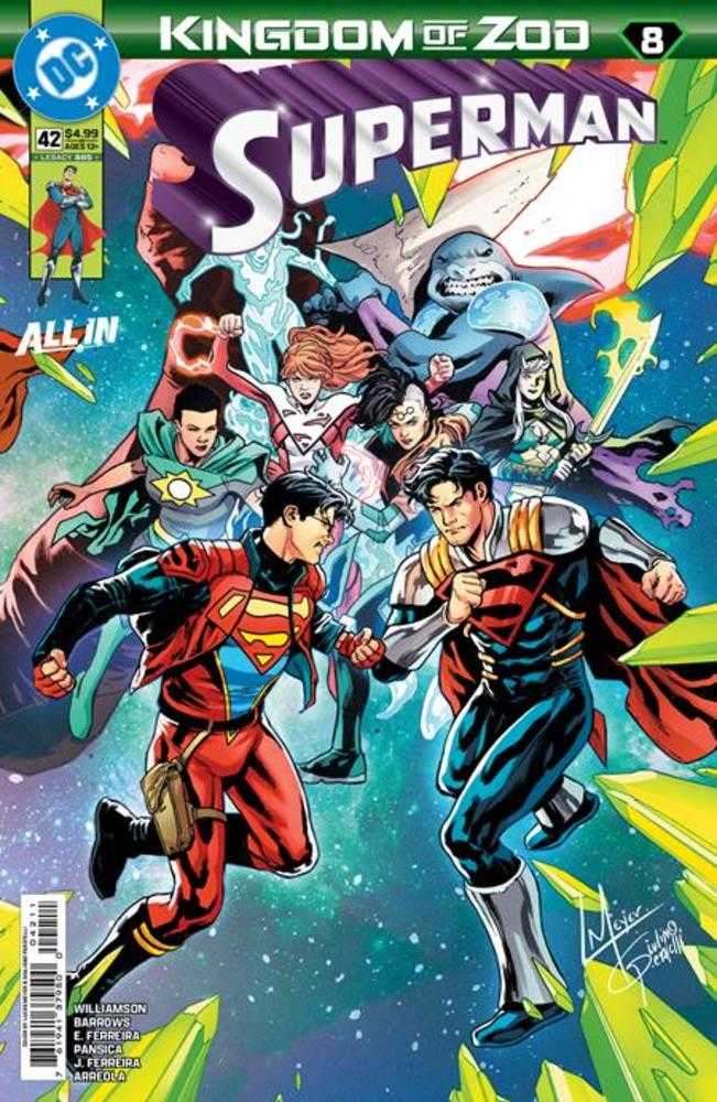 SUPERMAN #42 COVER A LUCAS MEYER CONNECTING (KINGDOM OF ZOD) (Expected in Stock 9/23/26)
