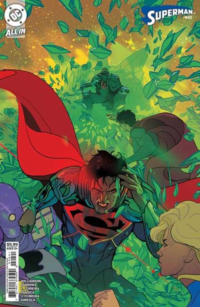 SUPERMAN #42 COVER D CHRISTIAN WARD CARD STOCK VARIANT (KINGDOM OF ZOD) (Expected in Stock 9/23/26)