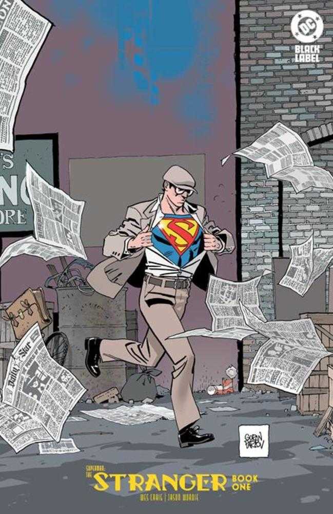 SUPERMAN THE STRANGER #1 (OF 6) COVER C GORAN PARLOV CARD STOCK VARIANT (MATURE) (Expected in Stock 9/2/26)