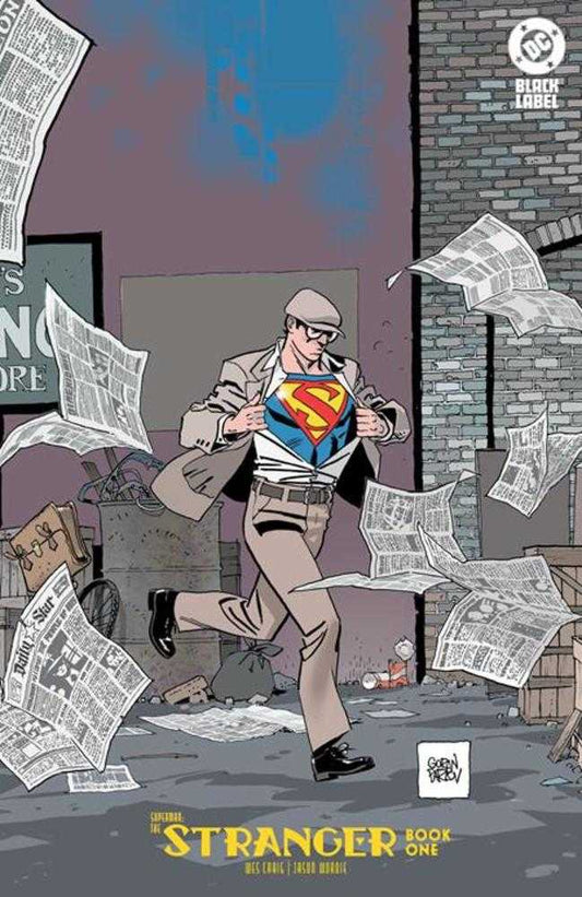 SUPERMAN THE STRANGER #1 (OF 6) COVER C GORAN PARLOV CARD STOCK VARIANT (MATURE) (Expected in Stock 9/2/26)