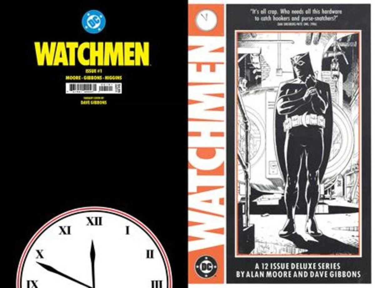 WATCHMEN #1 (OF 12) FACSIMILE EDITION COVER B DAVE GIBBONS CARD STOCK VARIANT (MATURE) (Expected in Stock 9/23/26)