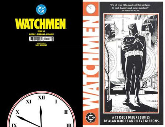 WATCHMEN #1 (OF 12) FACSIMILE EDITION COVER B DAVE GIBBONS CARD STOCK VARIANT (MATURE) (Expected in Stock 9/23/26)