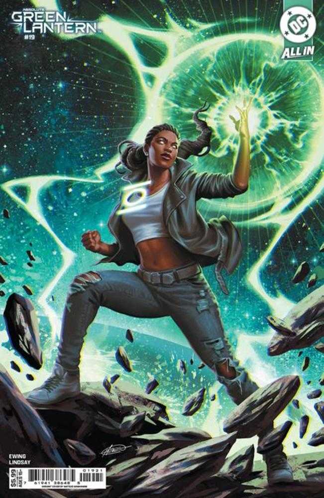 ABSOLUTE GREEN LANTERN #19 COVER B MATEUS MANHANINI CARD STOCK VARIANT(Expected in Stock 10/7/26)