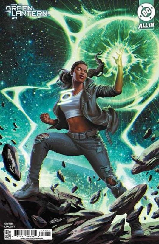ABSOLUTE GREEN LANTERN #19 COVER B MATEUS MANHANINI CARD STOCK VARIANT(Expected in Stock 10/7/26)